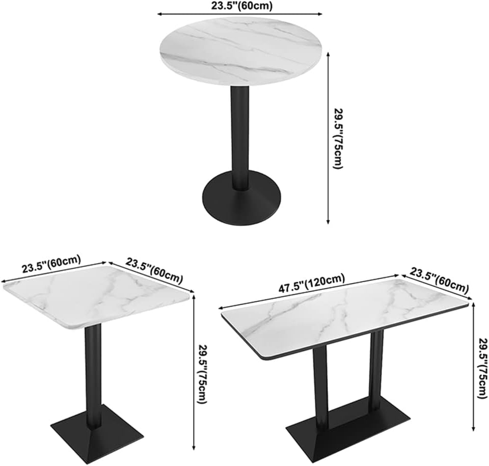 White Sintered Stone Rectangular Dining Table Base