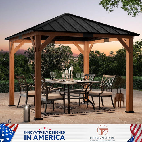 10x10 Hardtop Gazebo Premium Outdoor Patio Enclosure