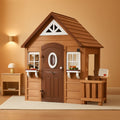 Cedar Wood Kids Outdoor Playhouse Kitchen Accessories