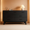 Forty Seven Inch Super Wide Dresser With Metal Handles