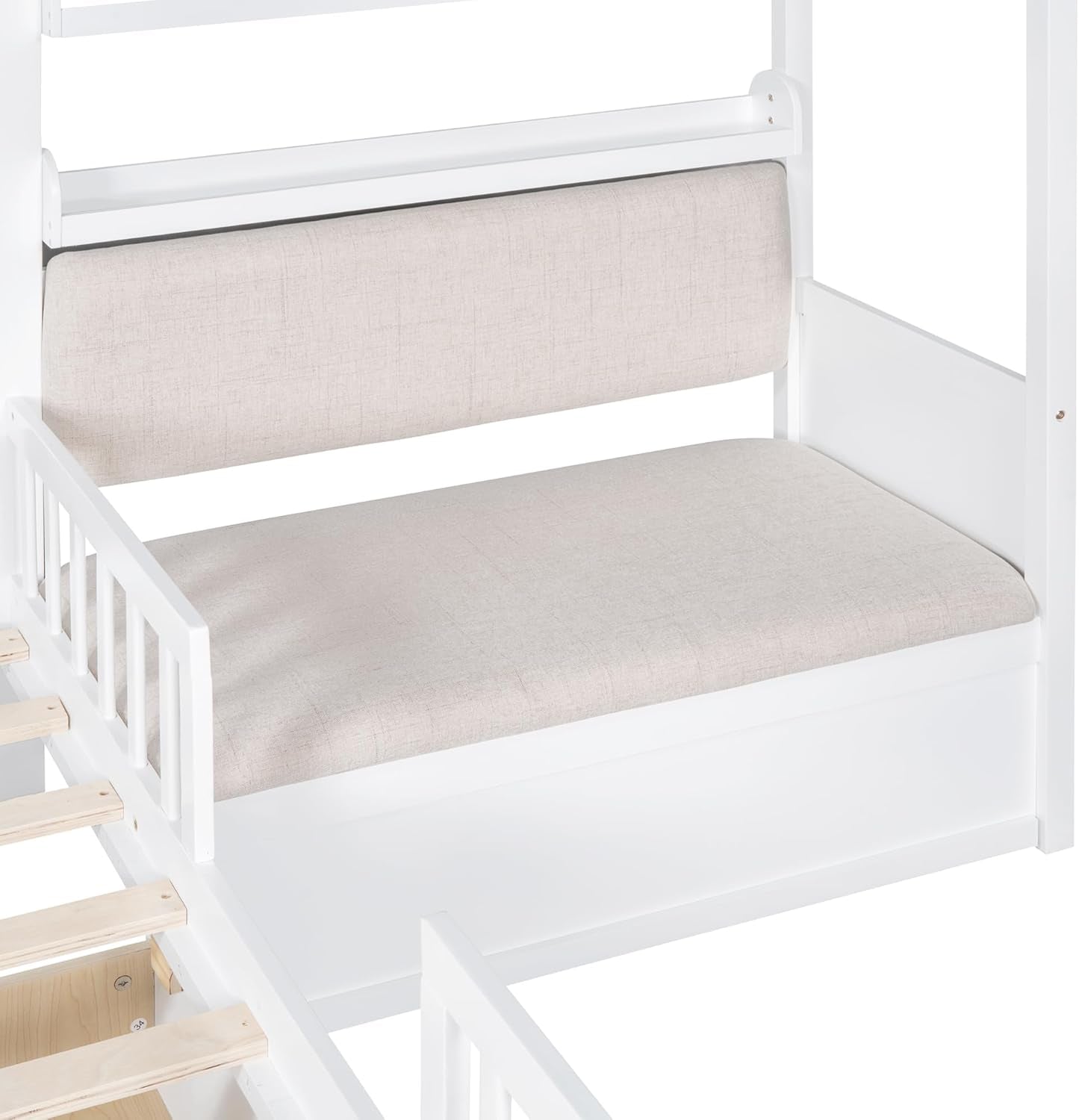 White Kids Twin Montessori Platform Bed Frame Collection