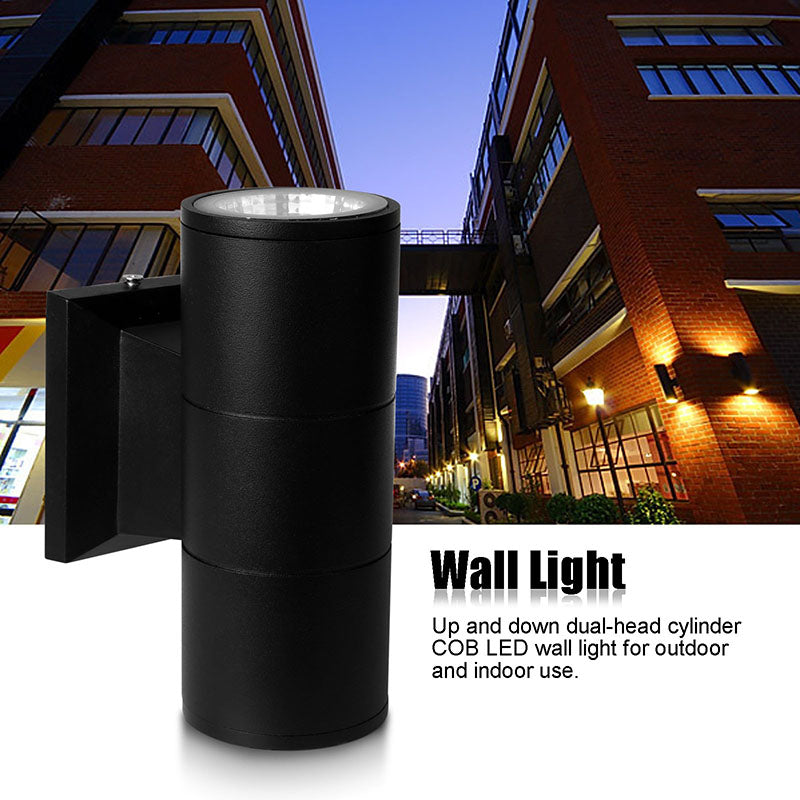6W COB LED Wall Lamp Warm White Waterproof IP65