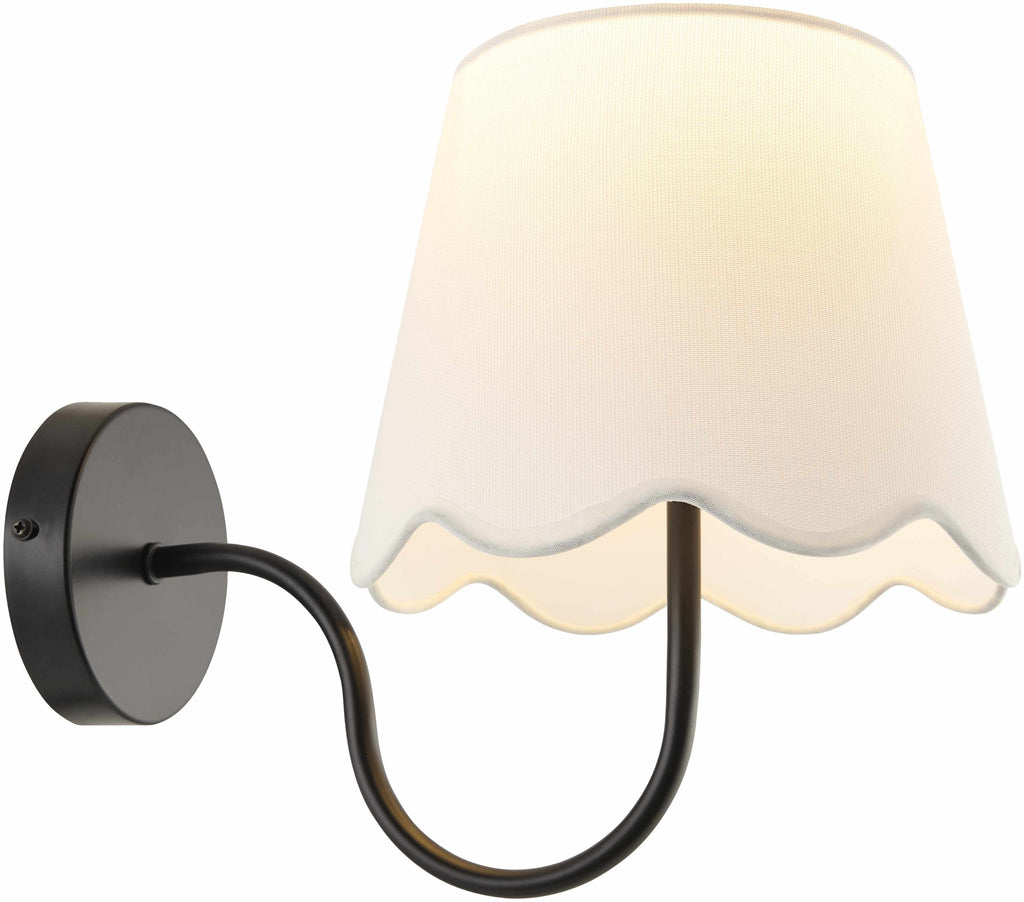 Chiapetta Black Wall Sconce