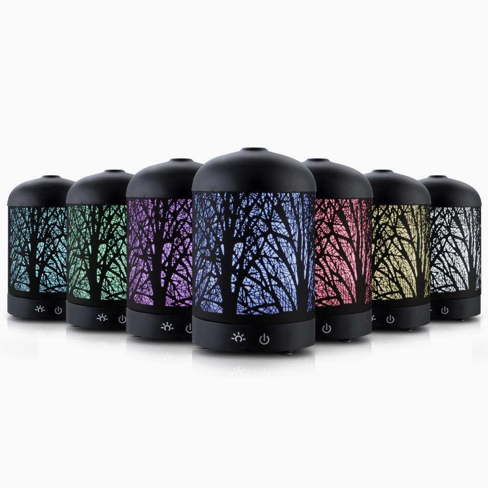 DEVANTI Aroma Diffuser Aromatherapy LED Night Light Iron Air