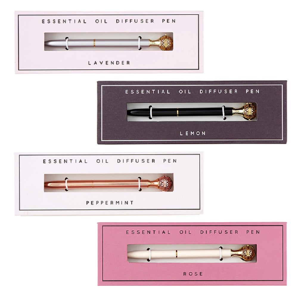 Essential Oil Diffuser Pen in Lemon | Includes 1 ml of Essential Oil