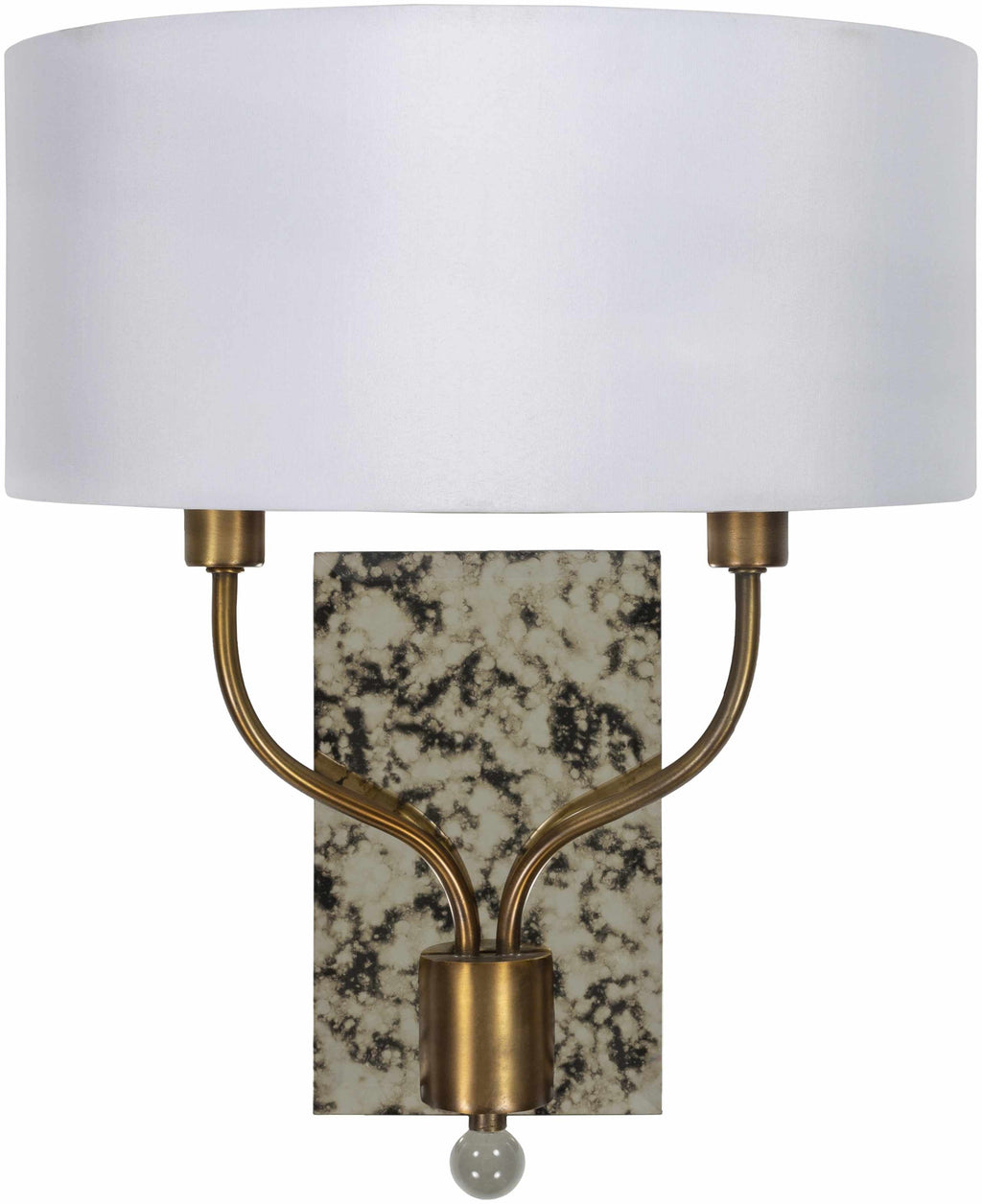 Tan Rustic Wall Sconce for hallway or bedroom lighting - Clearance