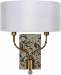 Tan Rustic Wall Sconce for hallway or bedroom lighting - Clearance
