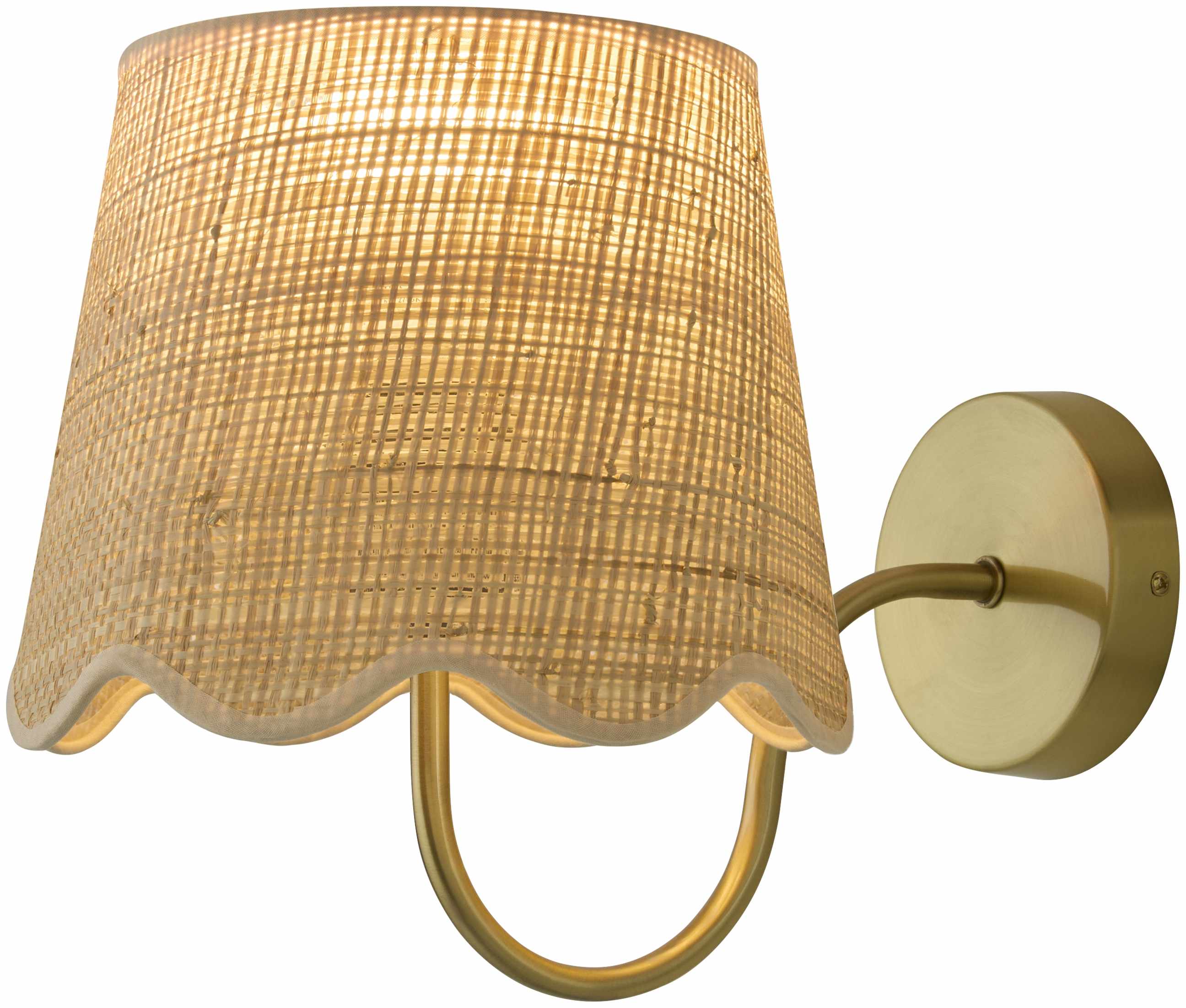 Aussillon Gold Wall Sconce