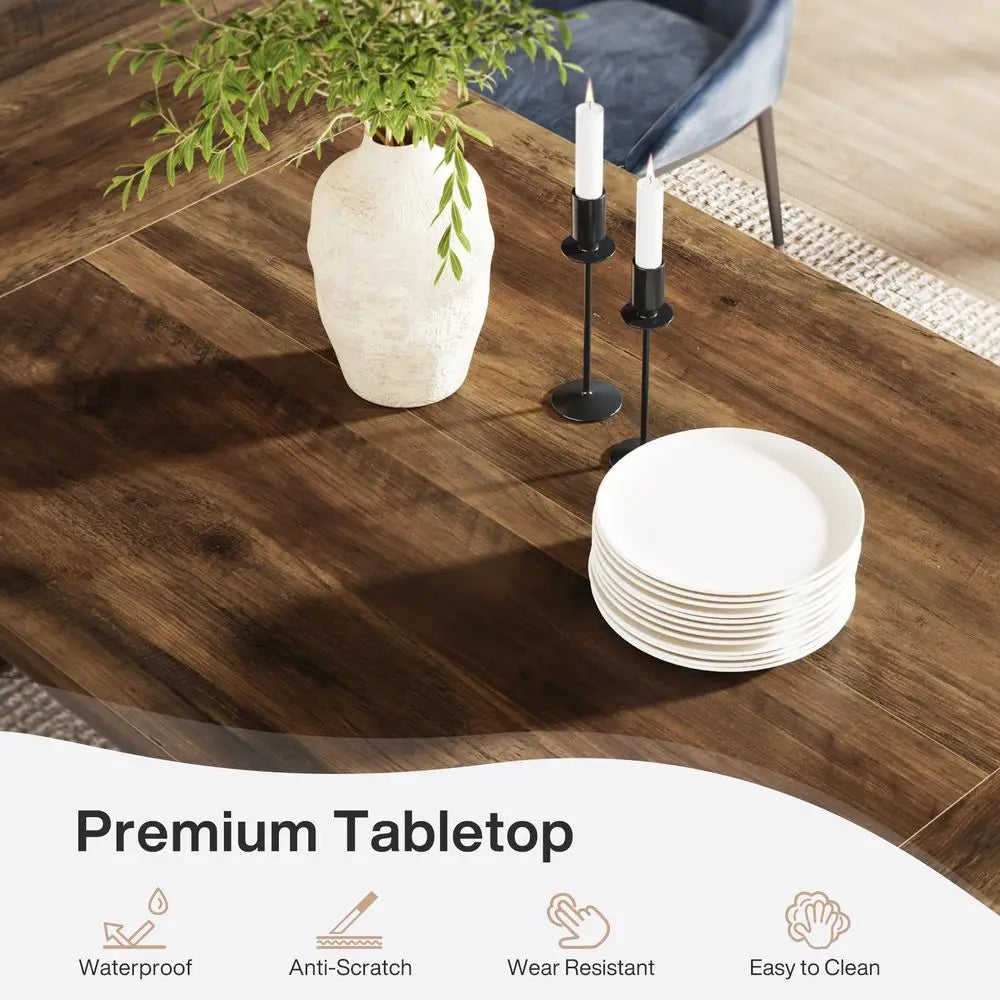 Scandinavian‑inspired All‑Wood Dining Table