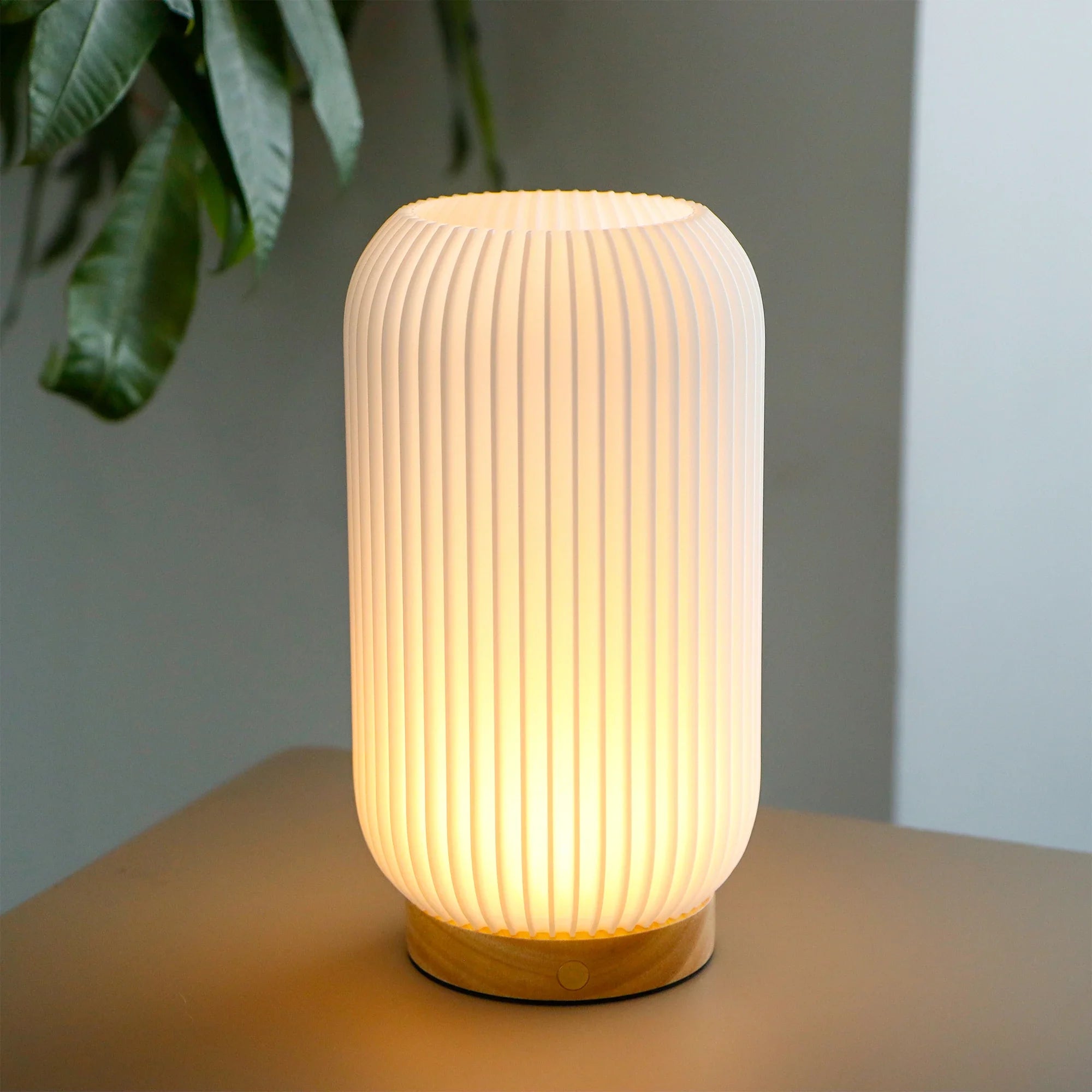 9”H Rechargeable Lamp 3D-Printing(Cylindrical )