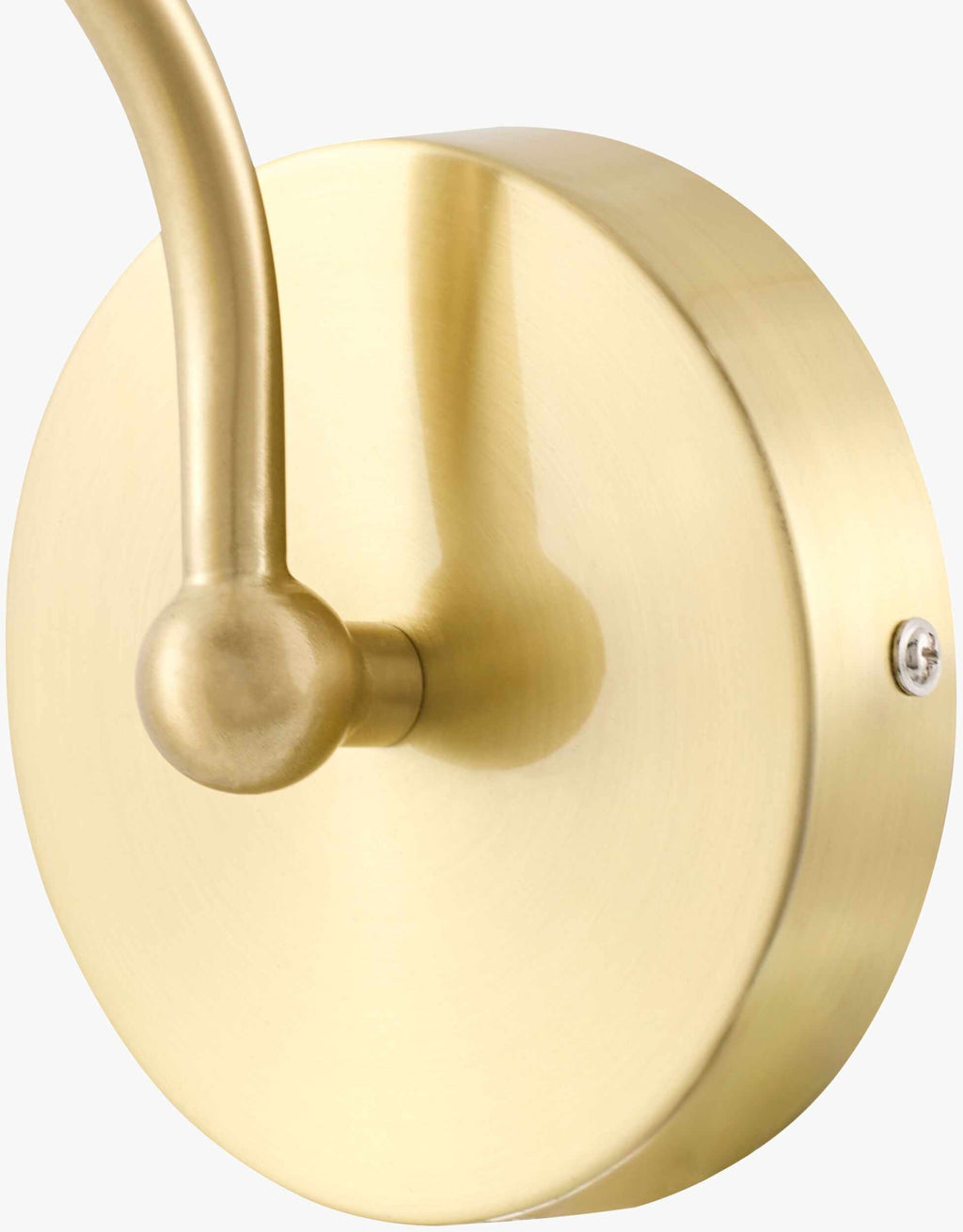 White Traditional Wall Sconce with linen details for hallway or bedroom lighting