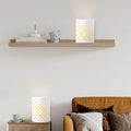 Set of 2 8''H Wall Sconce Lamp (Heart Shape white)