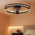 Twenty Inch RGB Ceiling Fan With Remote Dimmable LED