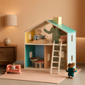 Wooden Playhouse With Loft For Kids 3 Years And Up