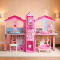 Foldable Dollhouse With Elevator And Spacious Rooms