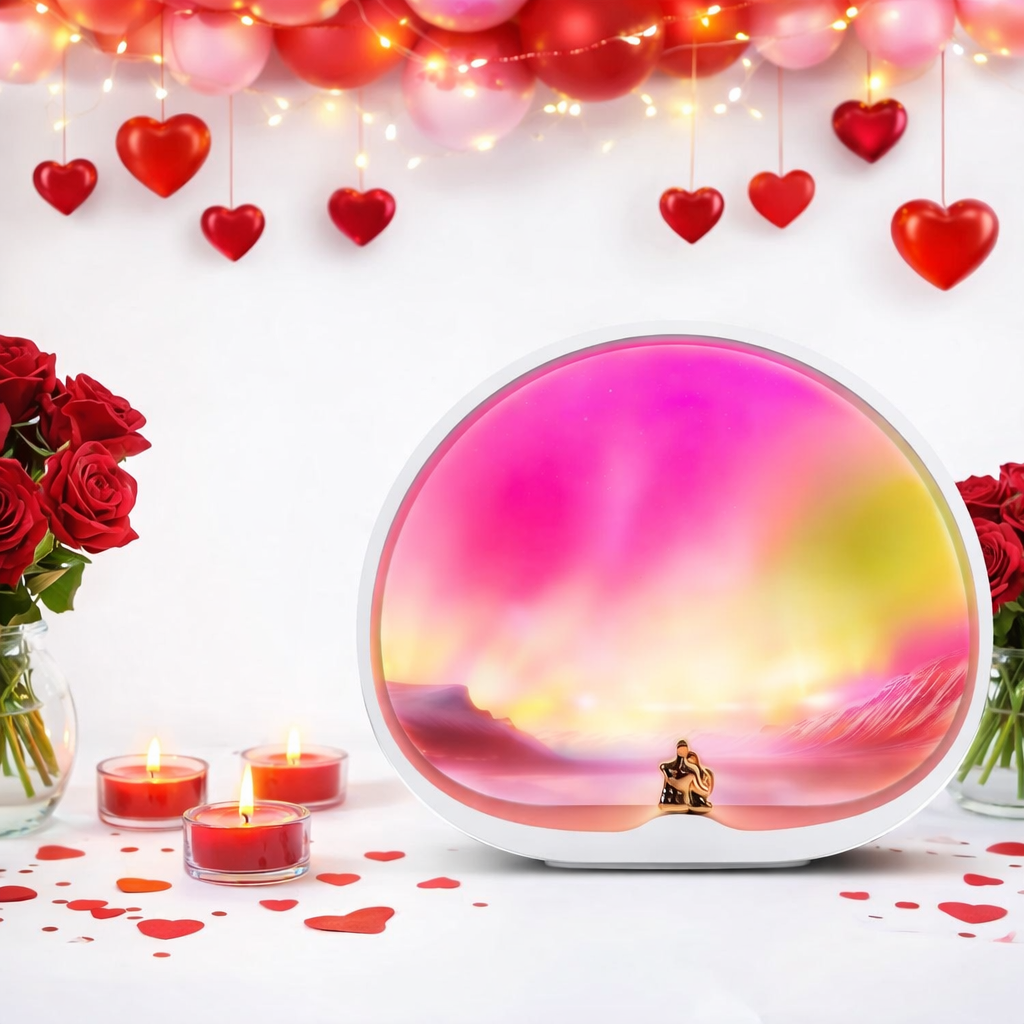 Aurora LED Mood Lamp with Romantic Night Light