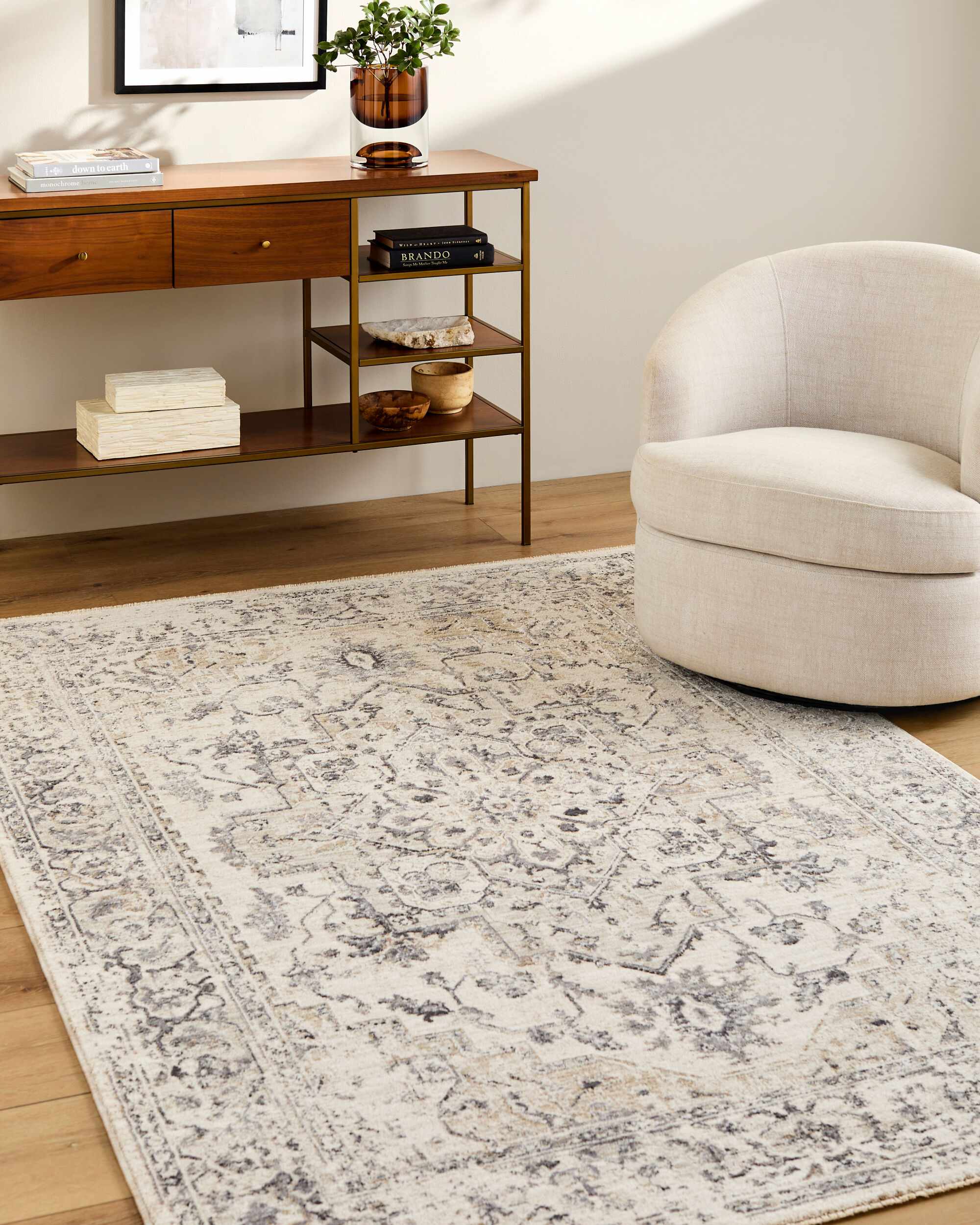 Alissa Cream Area Rug