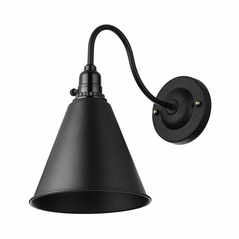 Metal Wall Sconce with Switch ~6465