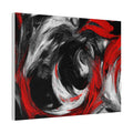 Wall Art Decor - Canvas Print Artwork Decorative Black Red White